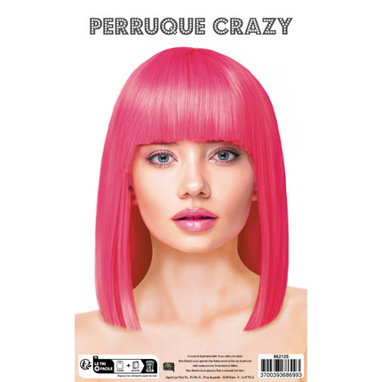 PERRUQUE CRAZY ROSE