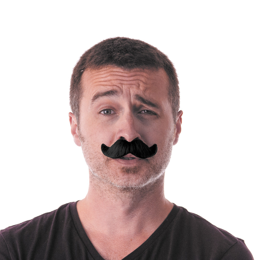 MOUSTACHE CLASSY NOIRE