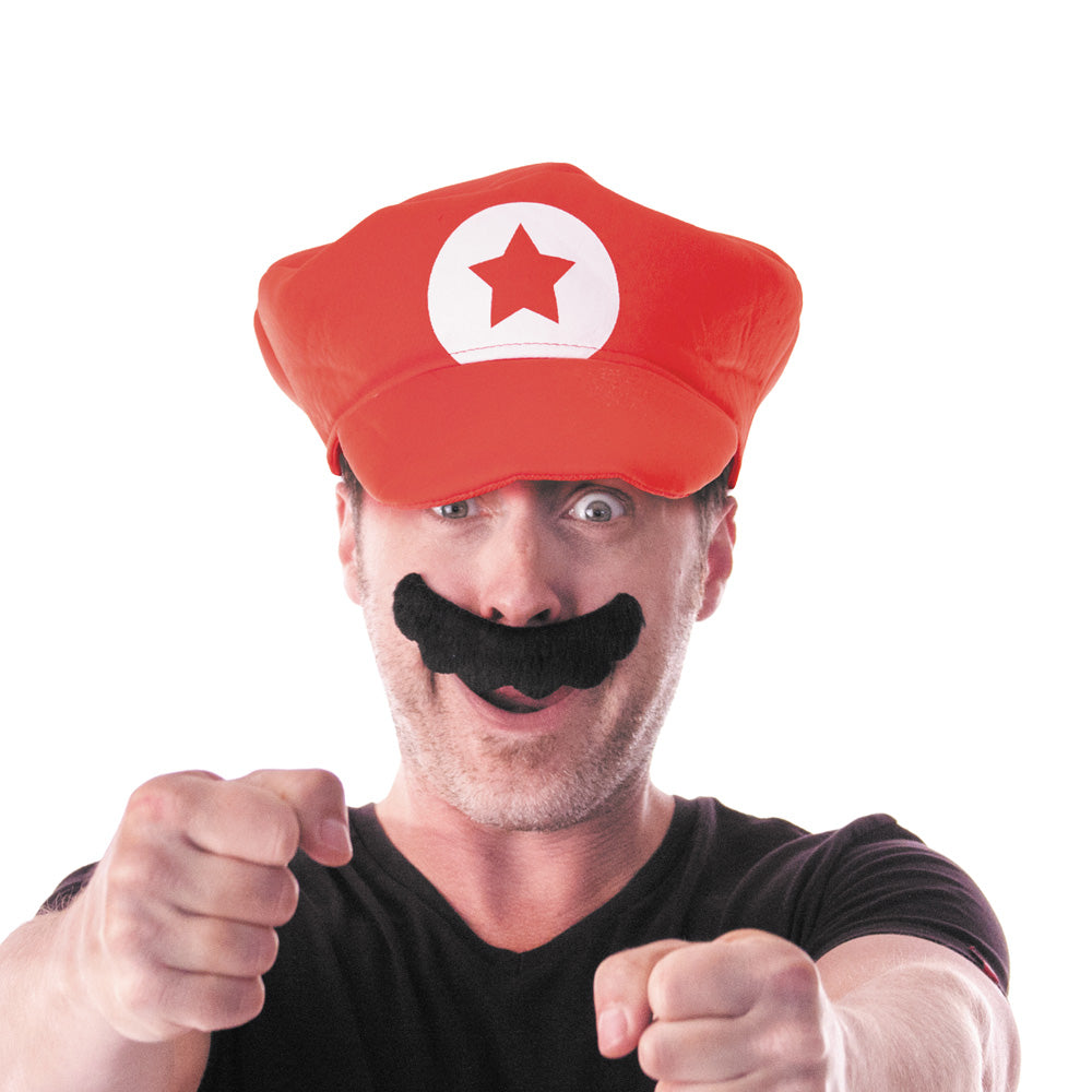 MOUSTACHE MARIO NOIRE
