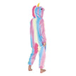 Costume kigurumi licorne arc en ciel enfant