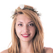 COURONNE DE FLEURS BLANCHES