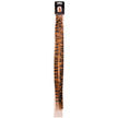 MECHE A CLIPSER LEOPARD MARRON
