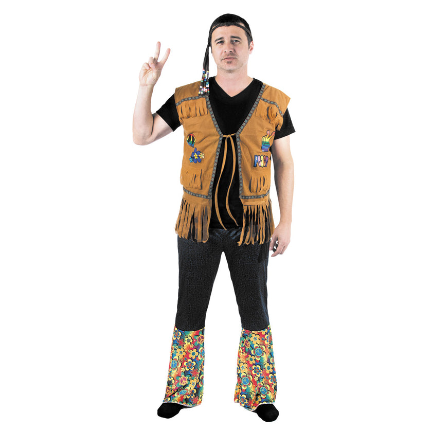 Gilet hippie mixte