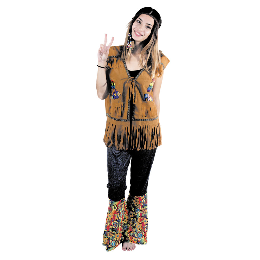 Gilet hippie mixte