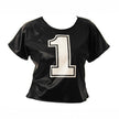 TEE-SHIRT POMPOM GIRL NOIR