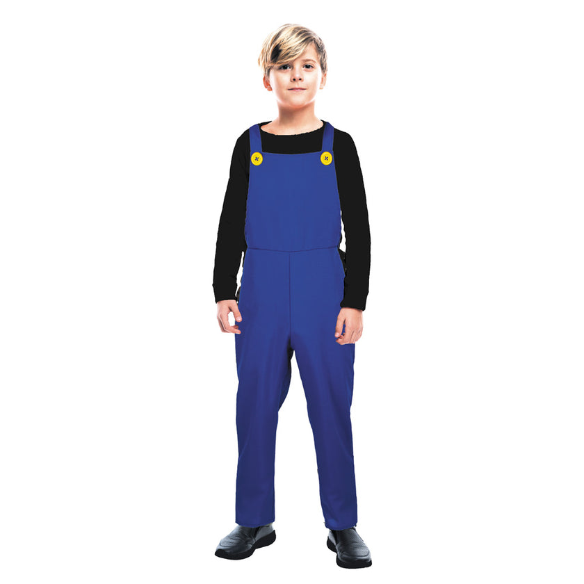 Salopette bleue