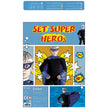 SET SUPER HEROS ENFANT BLEU
