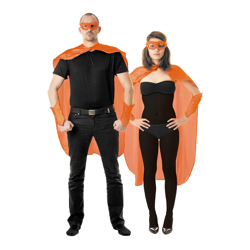 SET SUPER HEROS ROUGE 3PCS
