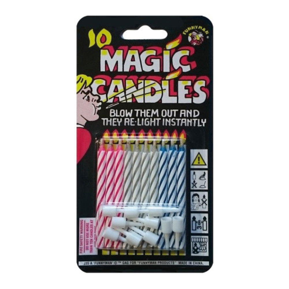 Bougies magiques + supports x10 1