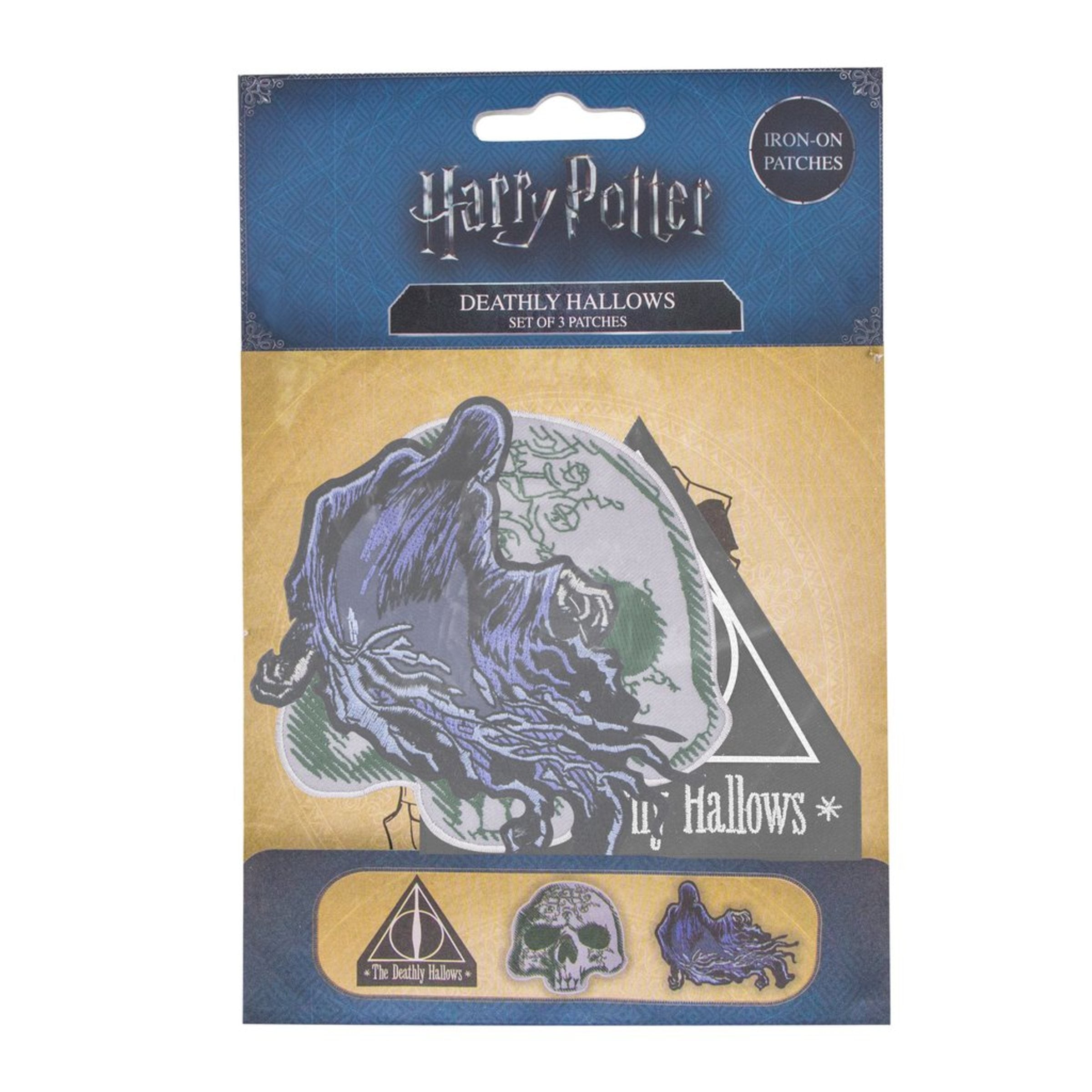 3 écussons Les Reliques de la Mort- Harry Potter