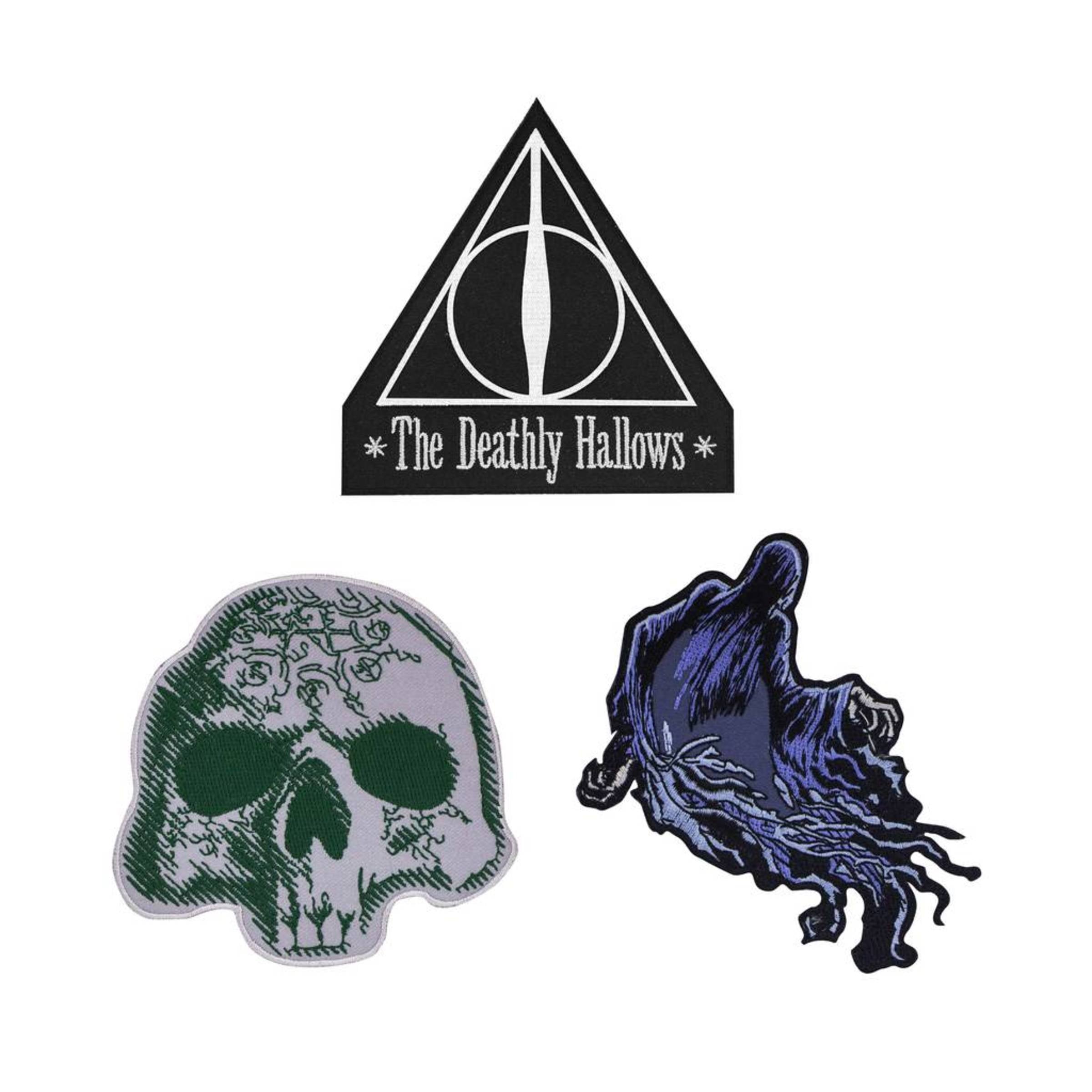 3 écussons Les Reliques de la Mort- Harry Potter