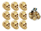 lot de 9 décoration mini crnes 5cm