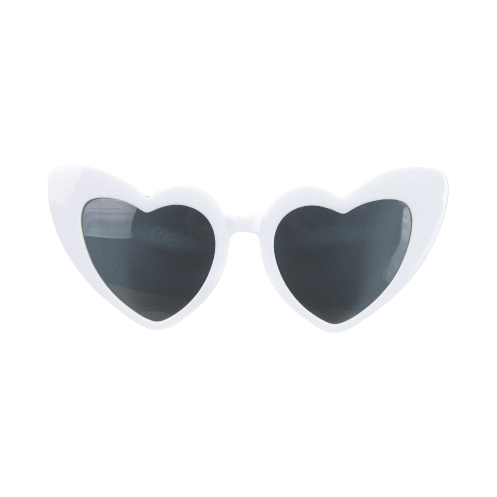LUNETTES VINTAGE COEUR BLANCHES