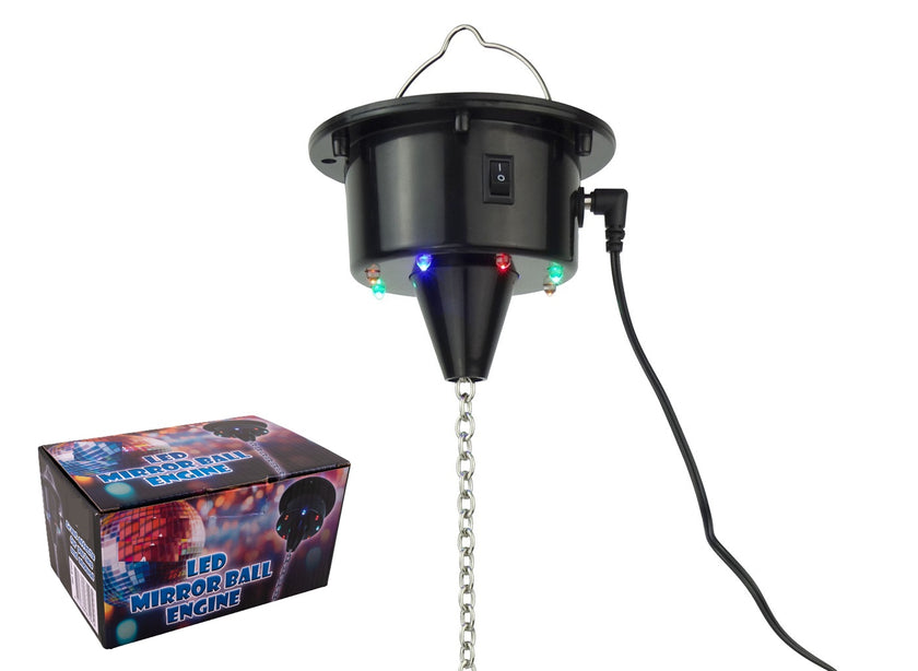 moteur pour boule à facette avec led's rgb 220v