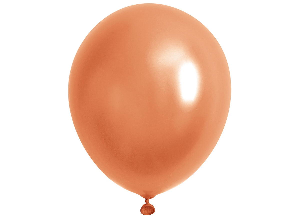lot de 40 ballons latex opaques or champagne 25cm