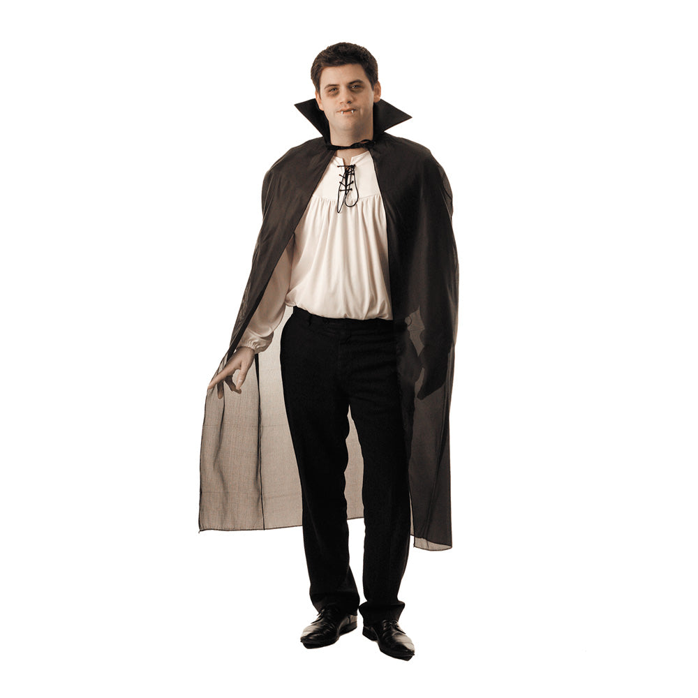 CAPE NOIRE TISSU 120 CM