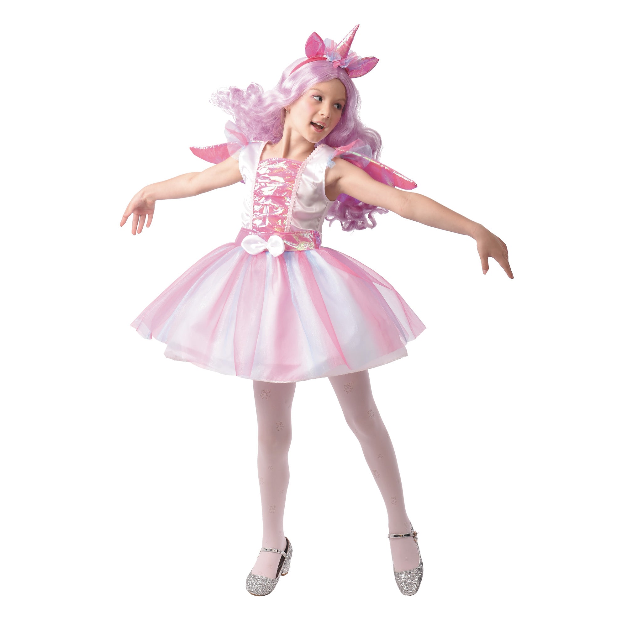 Costume licorne rose irise