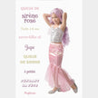 Queue de sirene rose + serre tete