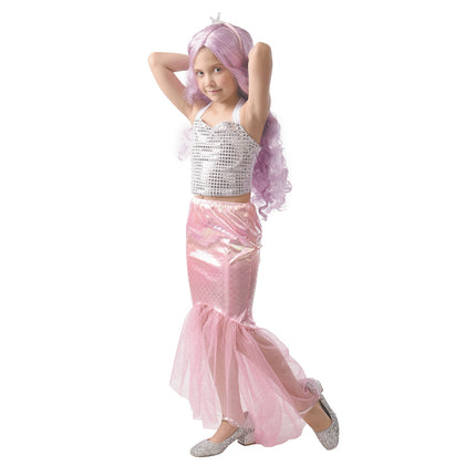 Queue de sirene rose + serre tete