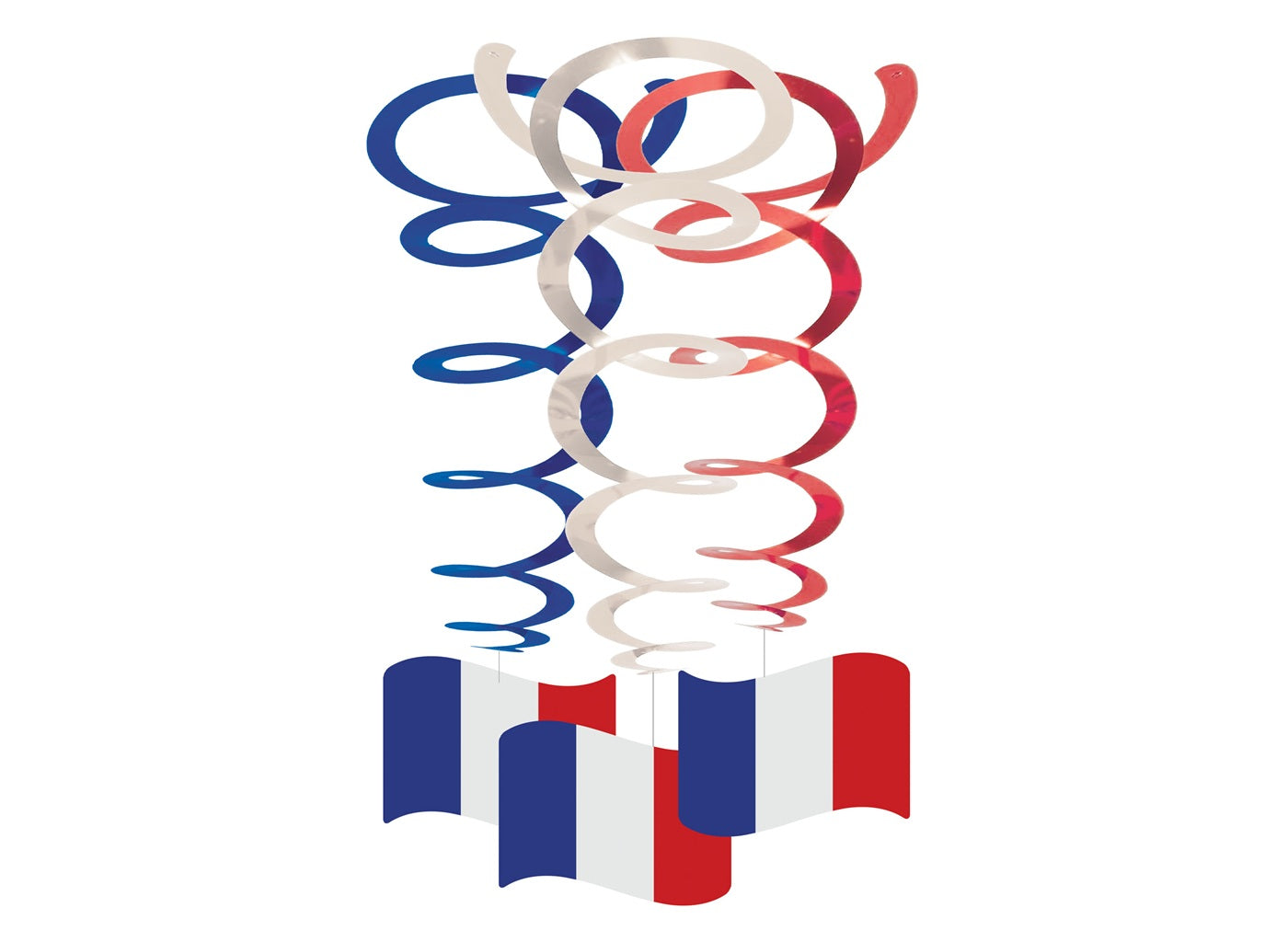 lot de 3 suspensions spirales france