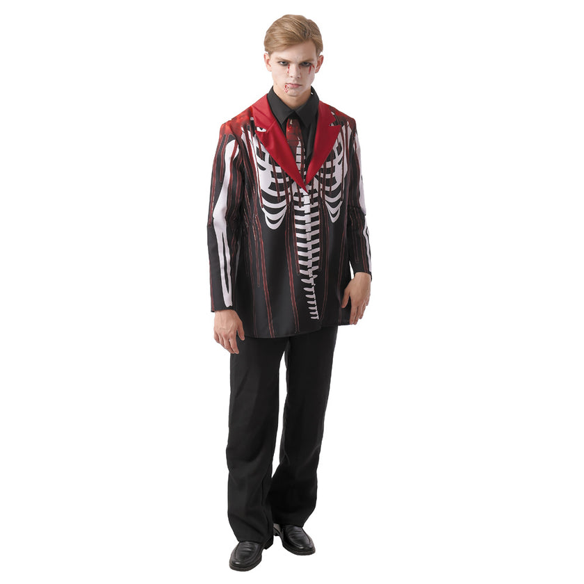 COSTUME SQUELETTE ENSANGLANTE