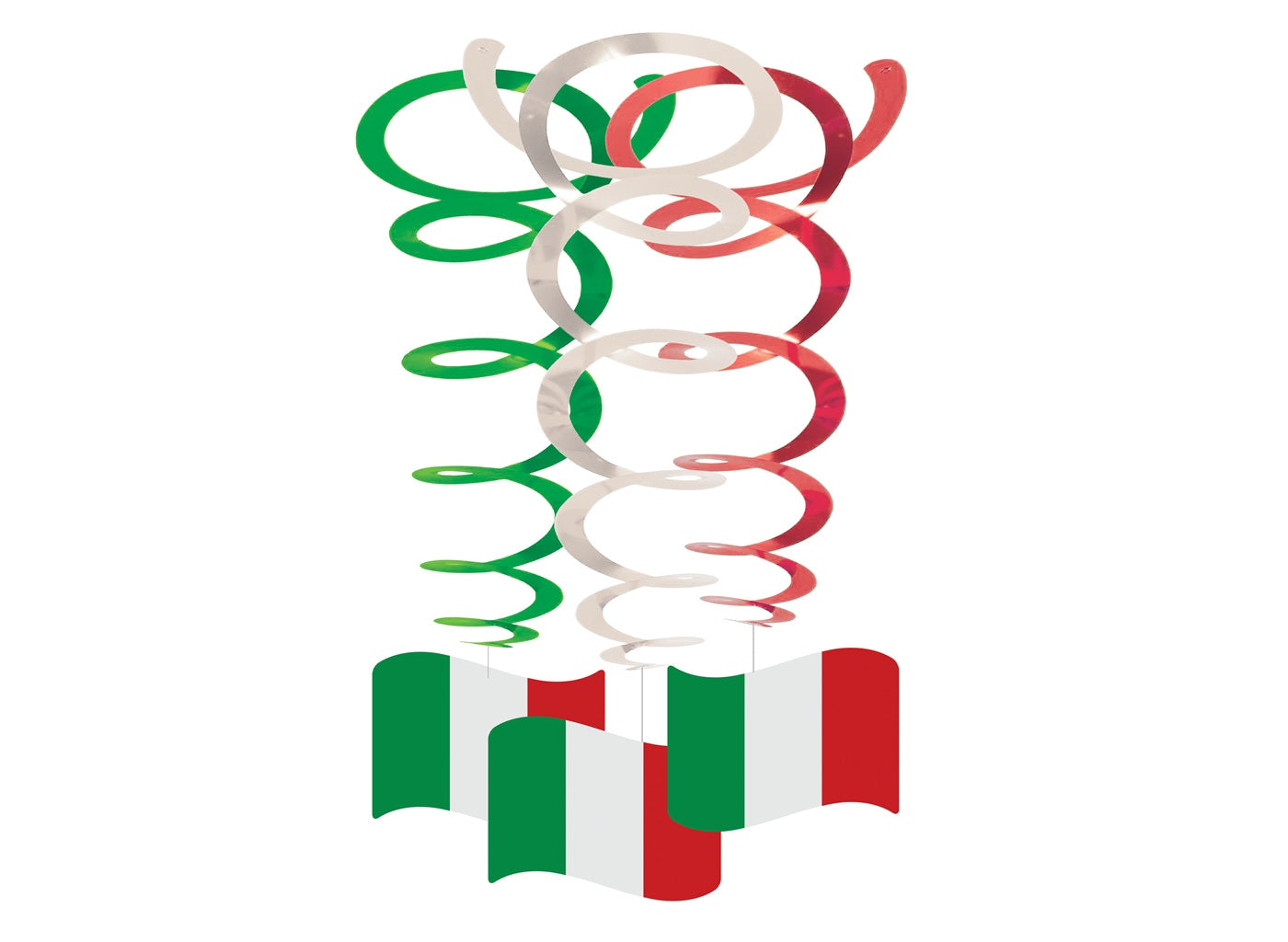 lot de 3 suspensions spirales italie