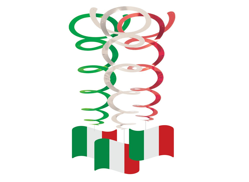 lot de 3 suspensions spirales italie