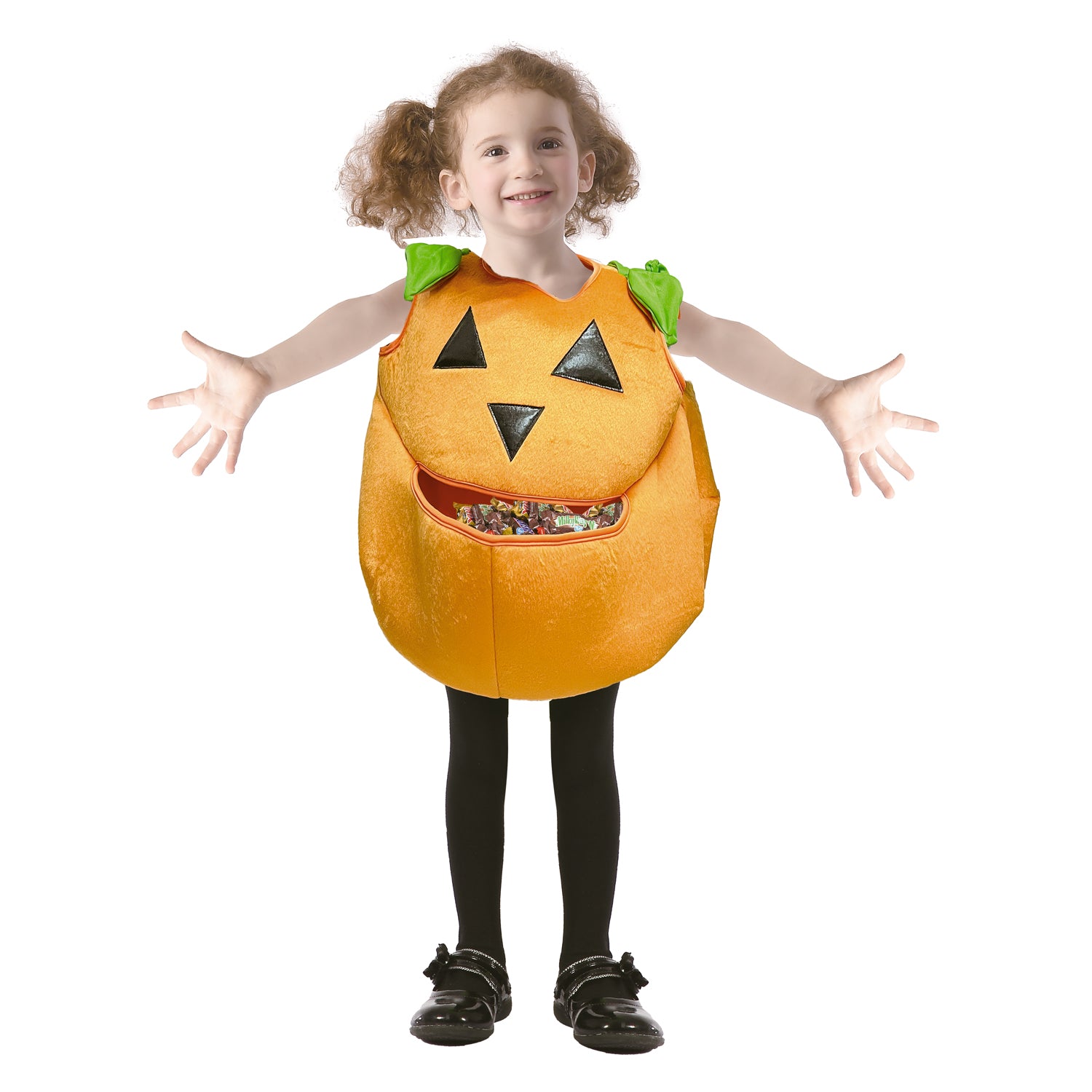 Costume citrouille sac a bonbon