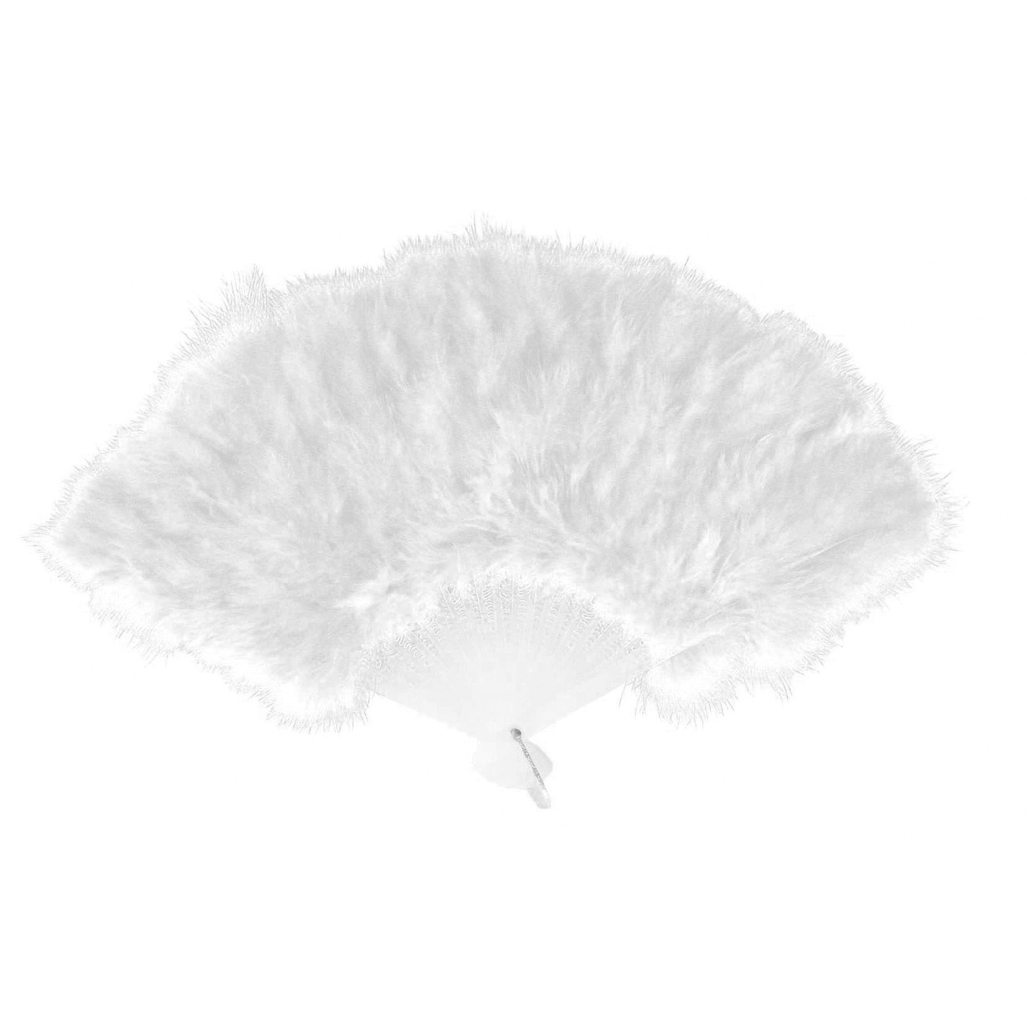EVENTAIL PLUMES BLANC