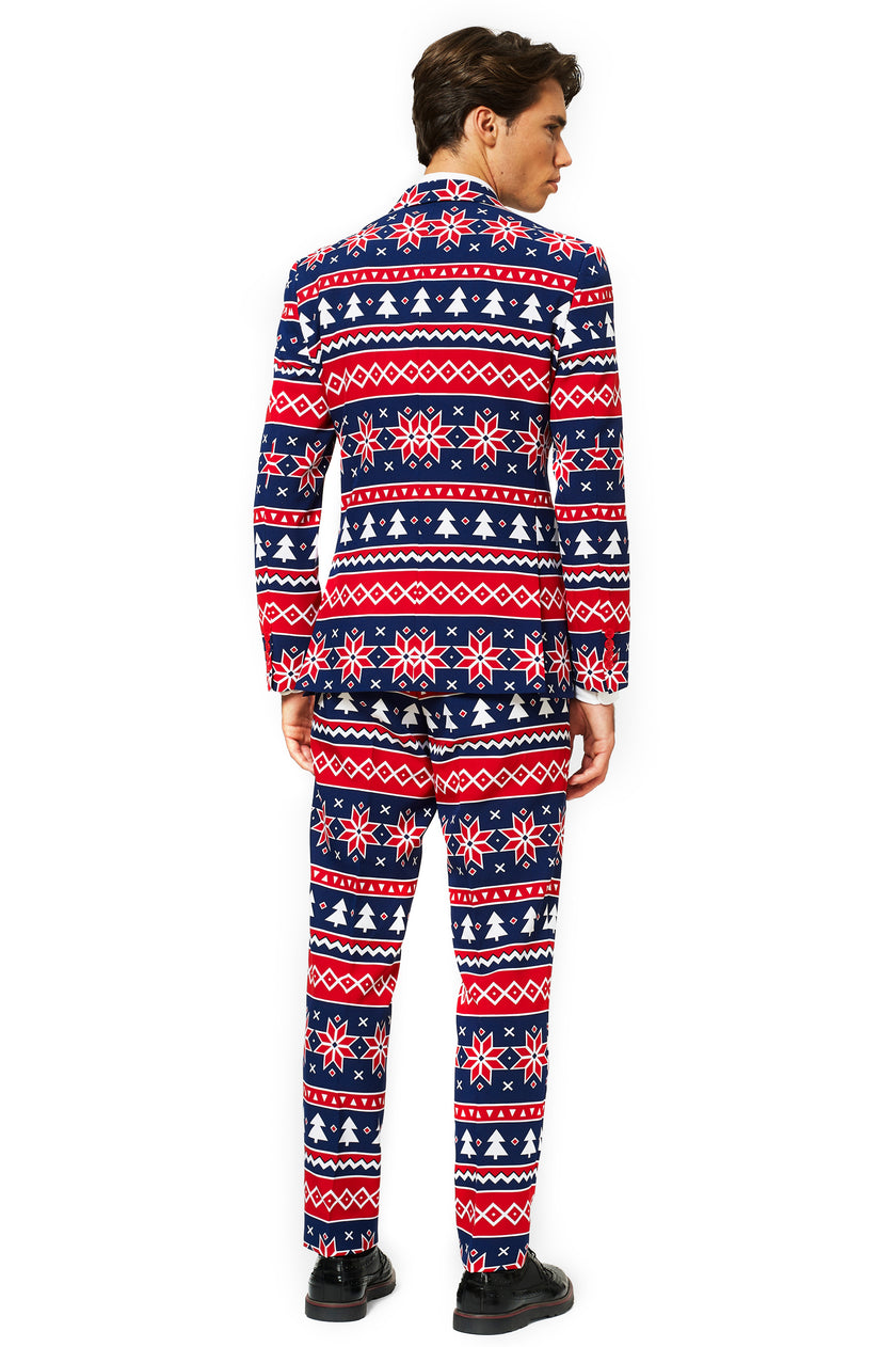 Costume Noël Bleu 