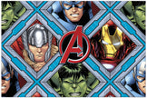 Nappe en plastique Avengers