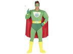 déguisement gag captain cbd vert 6pcs