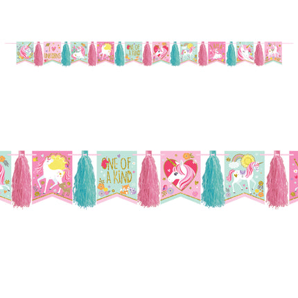 Guirlande princesse licorne
