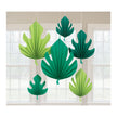 6 feuilles de palmier décoratives suspendues