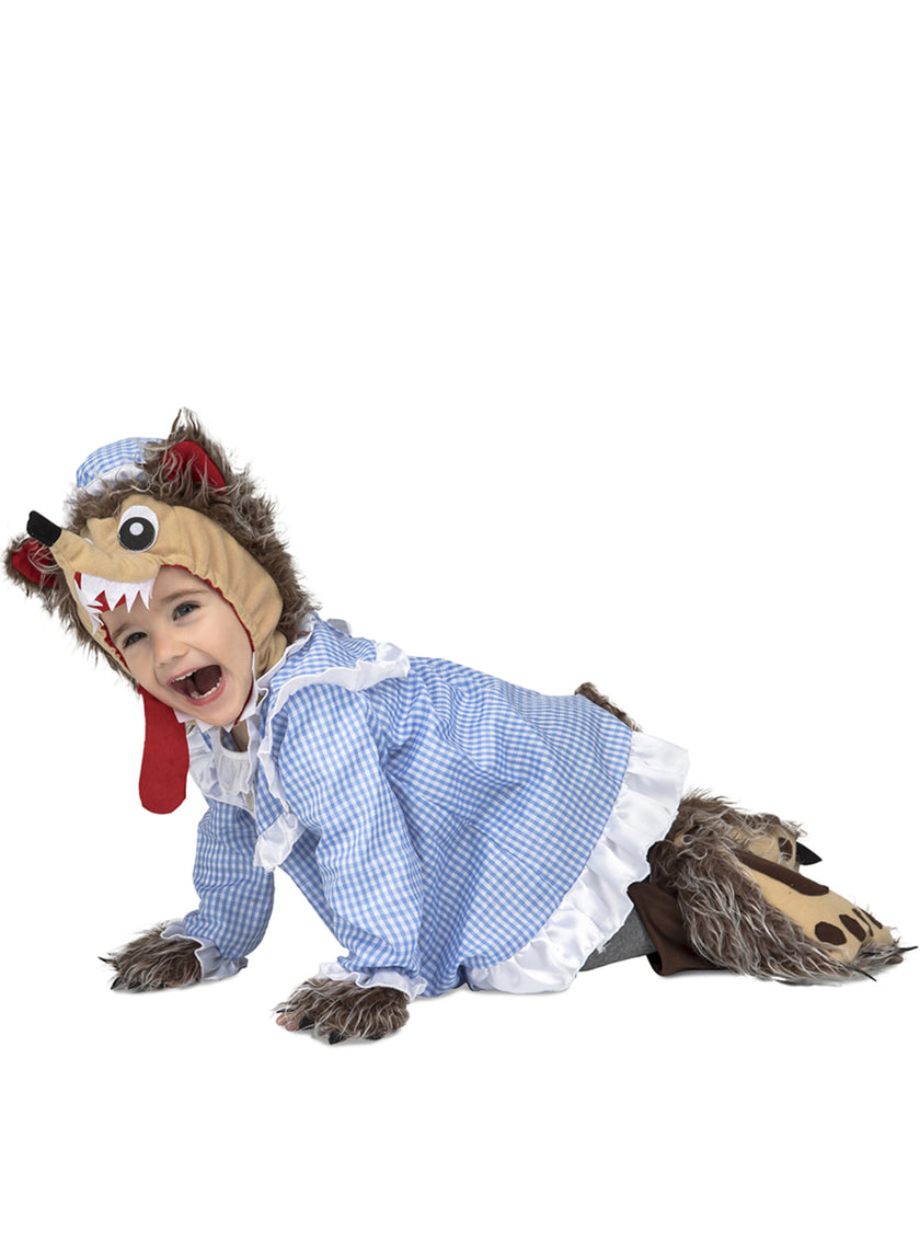Déguisement loup féroce bébé