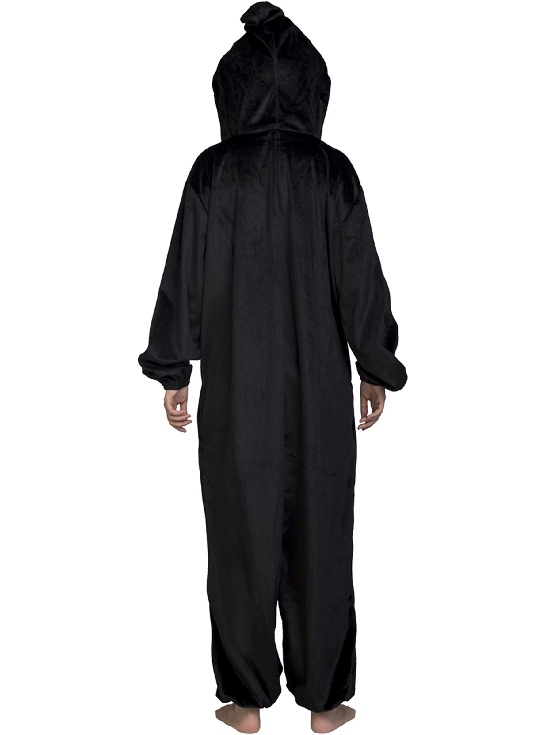 Déguisement fantôme grands yeux onesie adulte