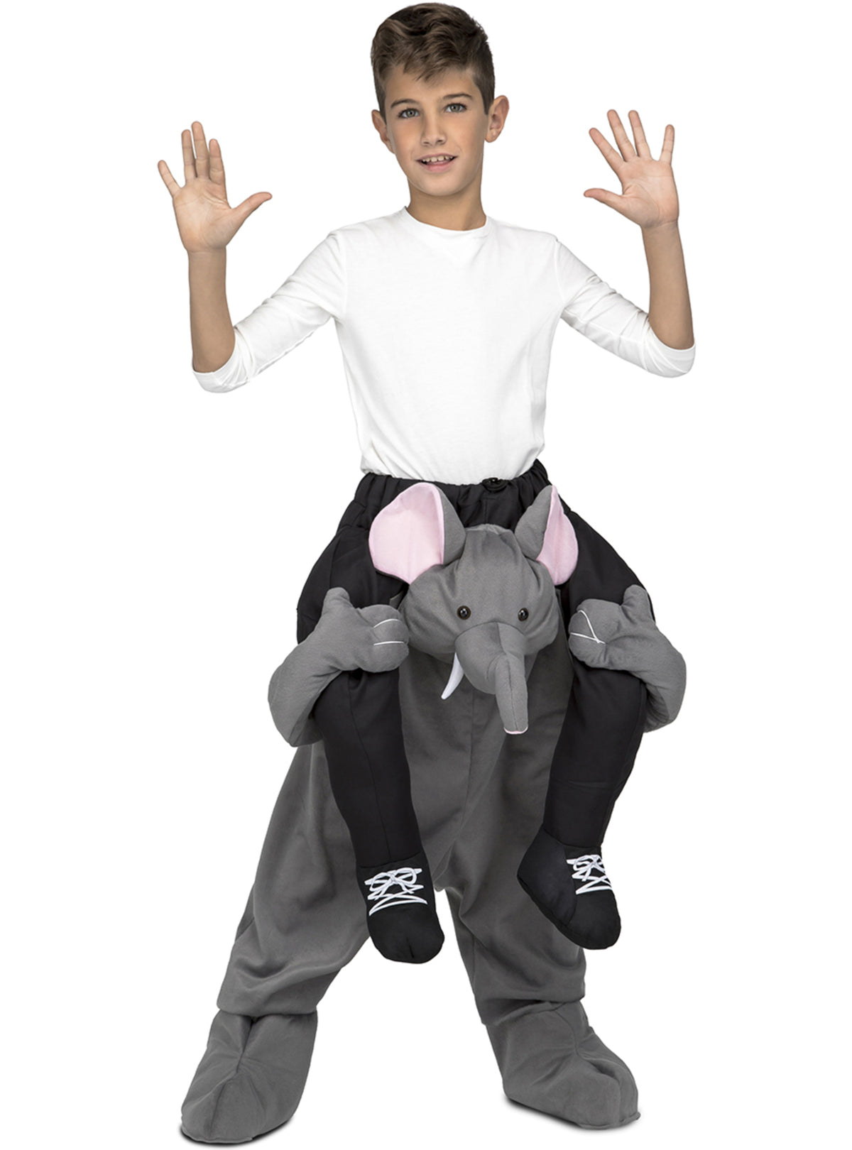 Déguisement éléphant gris porte-moi enfant