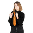 CRAVATE SEQUIN NEON ORANGE