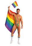 String mankini rainbow 1