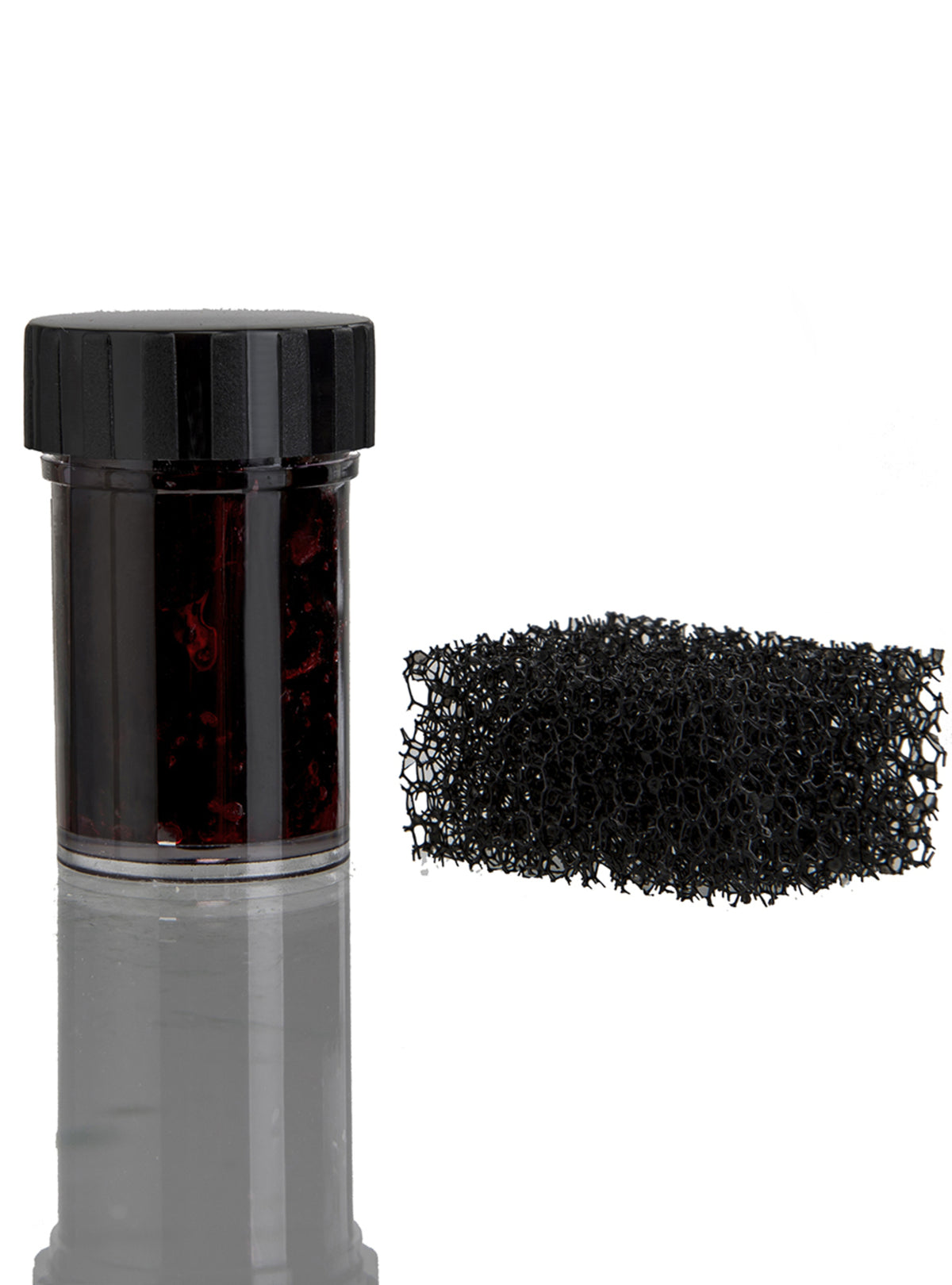 Sang coagulé pour Maquillage