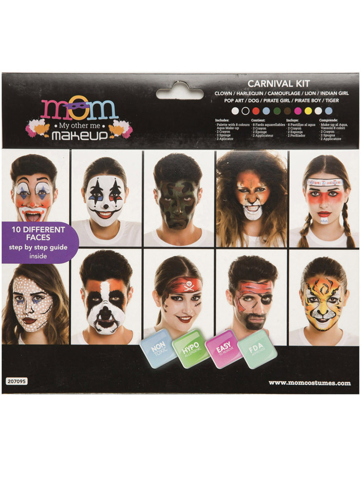 Set Maquillage à usages multiples adulte