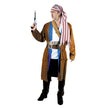 BOUCLES D'OREILLE PIRATE OR 4CM X2