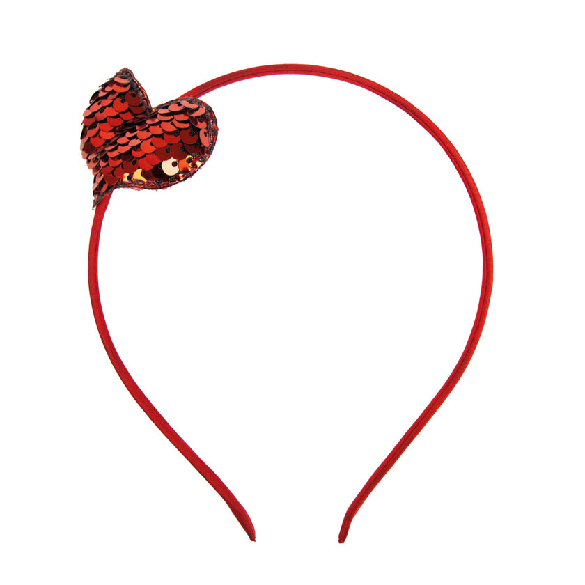 SERRE TETE COEUR SEQUIN