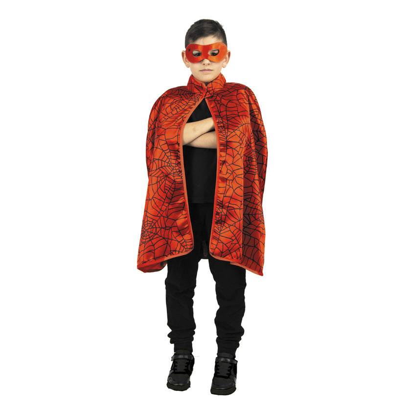 Cape araignee  enfant + masque