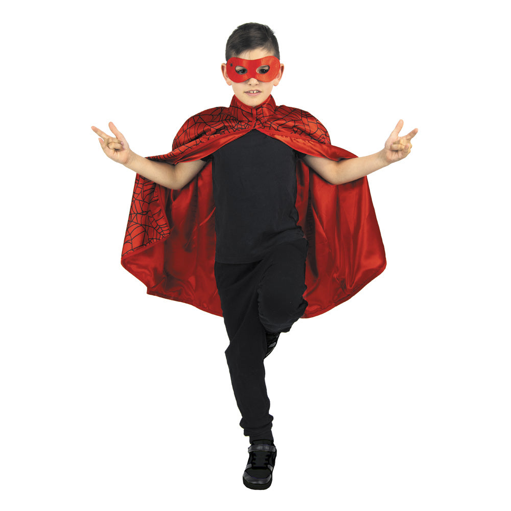 Cape araignee  enfant + masque