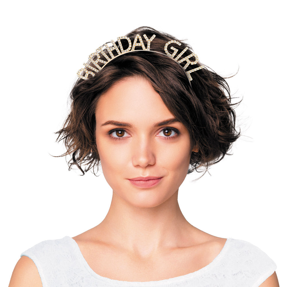 SERRE TETE BIRTHDAY GIRL DORE