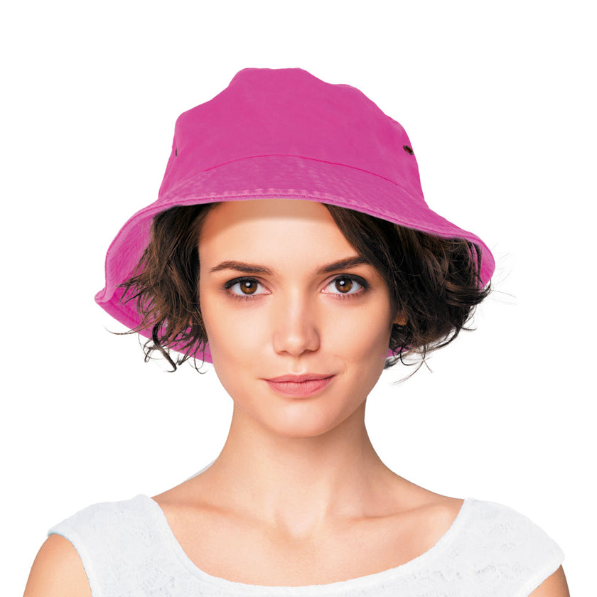 BOB FLUO NEON ROSE