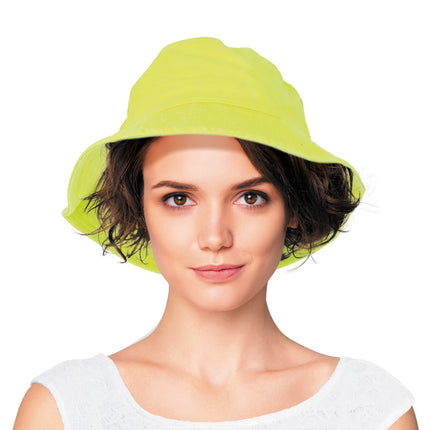 BOB FLUO NEON JAUNE