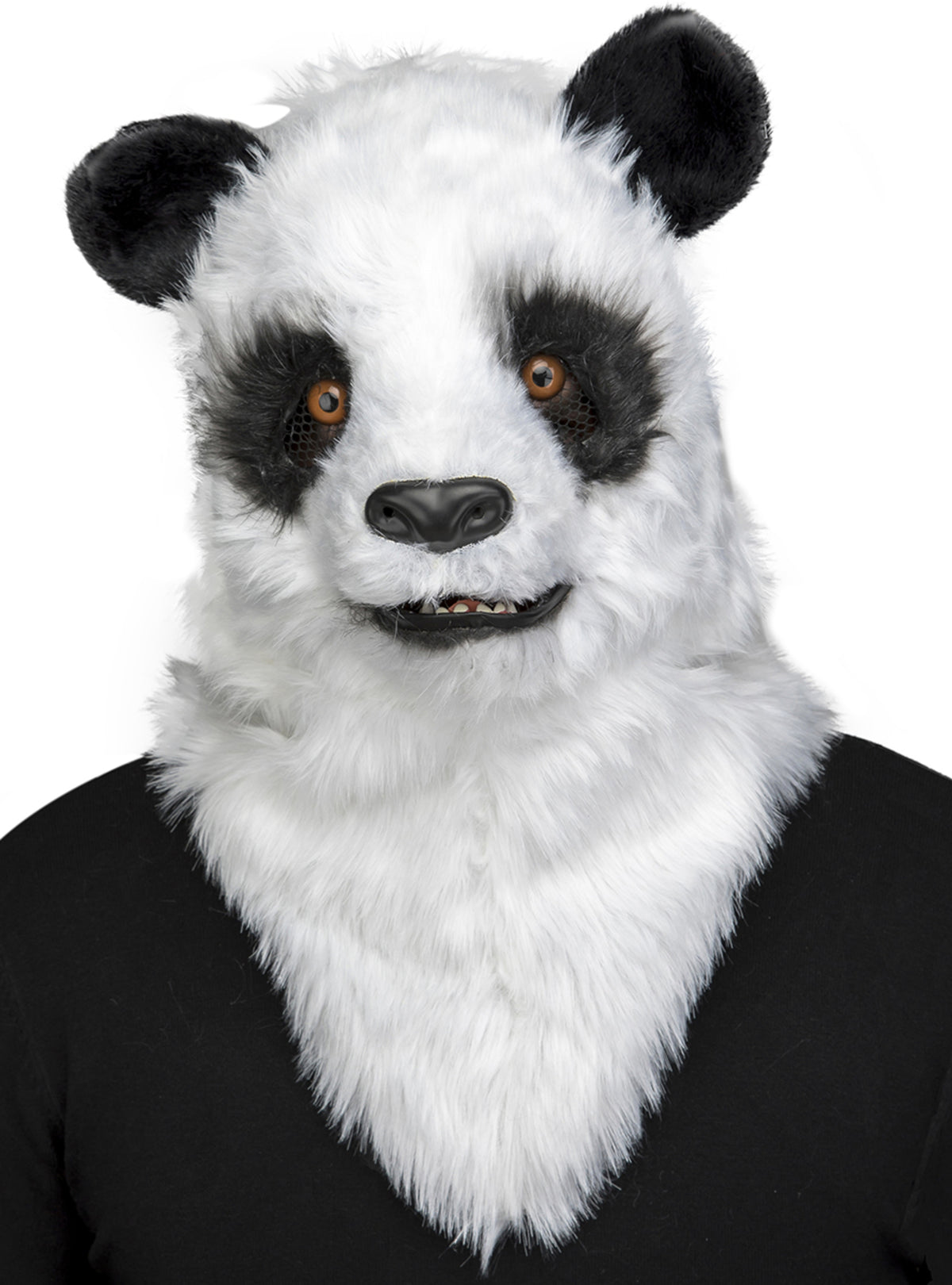 Masque panda moving mouth adulte