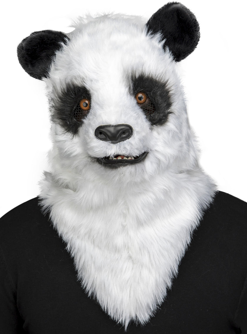 Masque panda moving mouth adulte